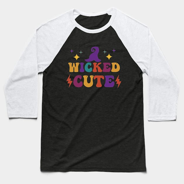 Wicked Cute Baseball T-Shirt by Dropkick Queen